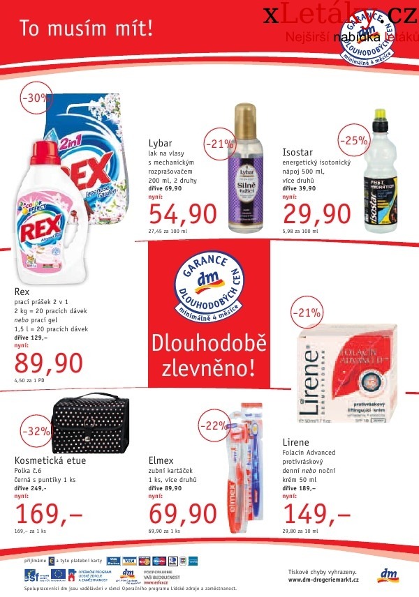 leták Dm drogerie aktuální leták strana 1 leták Dm drogerie aktuální leták strana 1