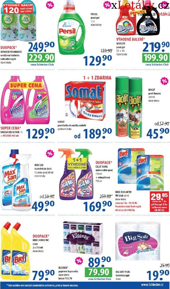 leták Schlecker akční leták strana 1 leták Schlecker akční leták strana 1