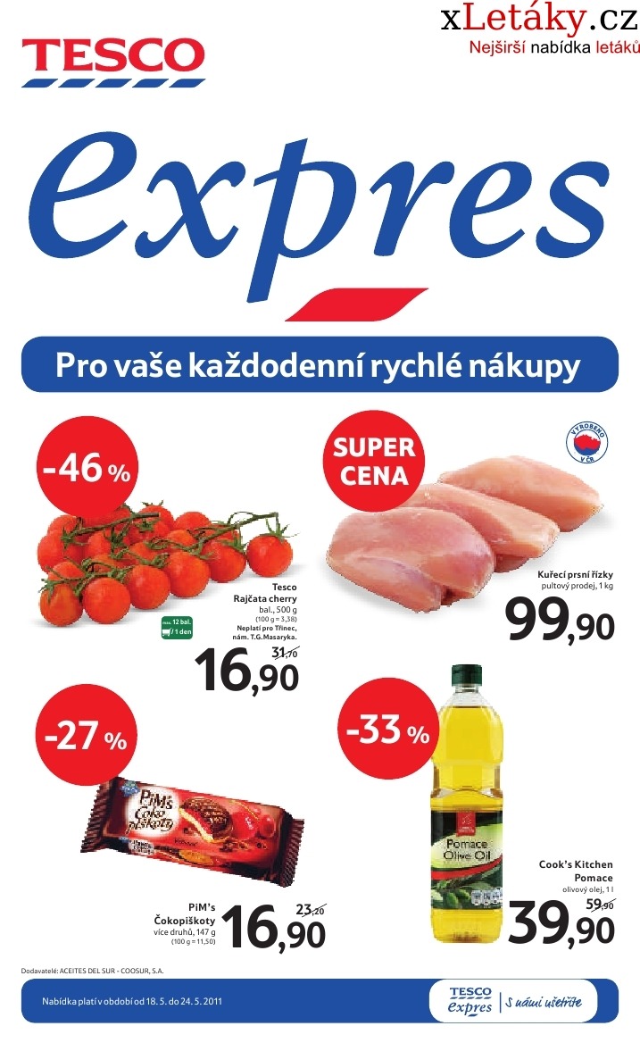 leták Tesco leták strana 1 leták Tesco leták strana 1