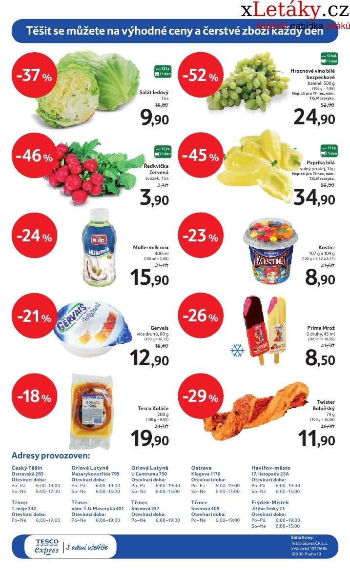 leták Tesco leták strana 1 leták Tesco leták strana 1