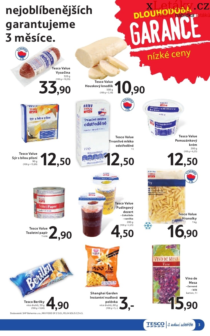 leták Tesco akční leták strana 1 leták Tesco akční leták strana 1