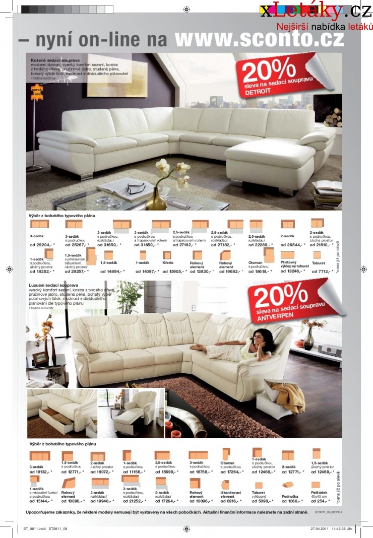 leták Sconto nábytek leták strana 1 leták Sconto nábytek leták strana 1