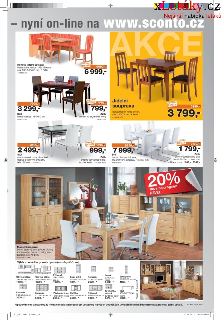leták Sconto nábytek leták strana 1 leták Sconto nábytek leták strana 1