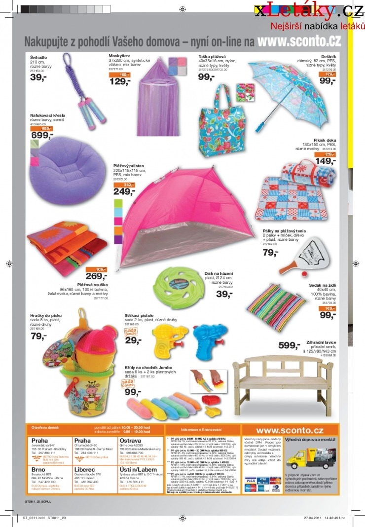 leták Sconto nábytek leták strana 1 leták Sconto nábytek leták strana 1