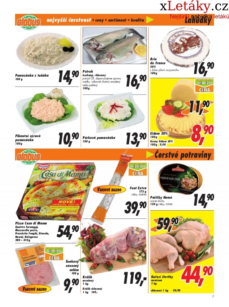 leták Globus leták strana 1 leták Globus leták strana 1