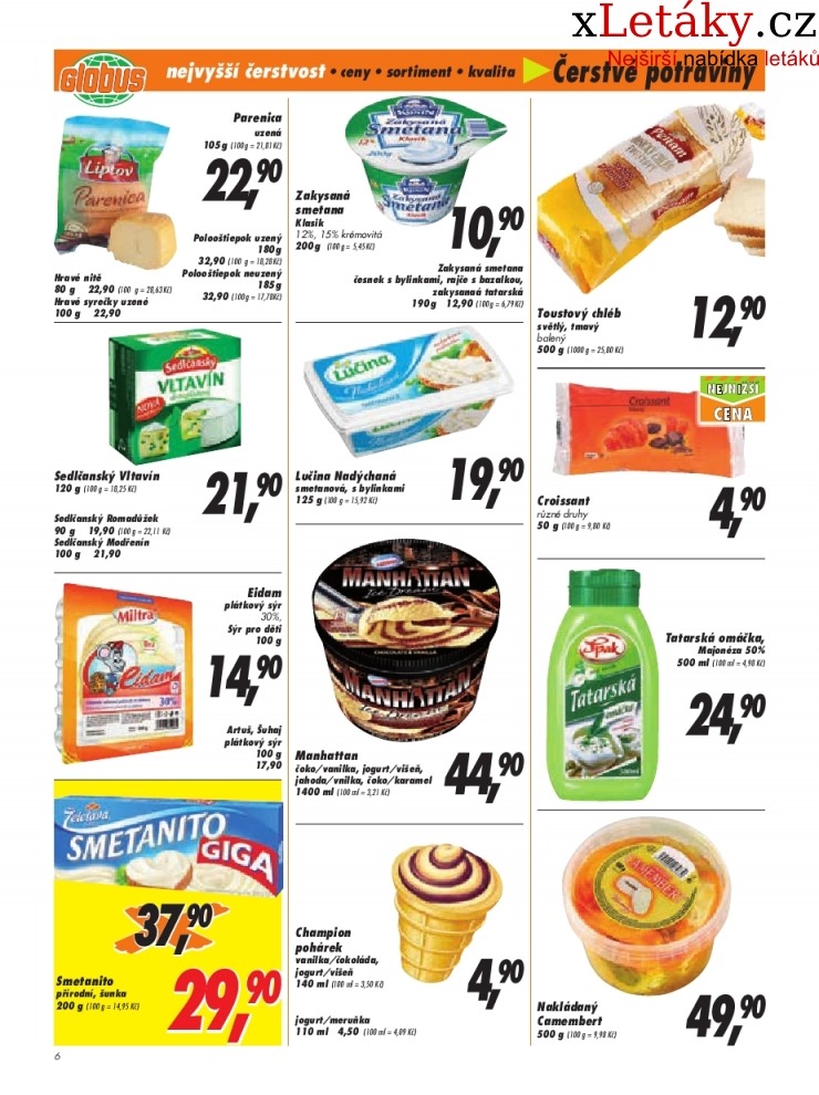 leták Globus leták strana 1 leták Globus leták strana 1