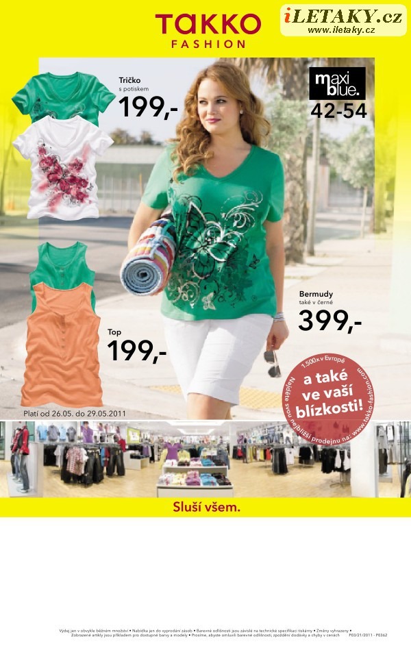 leták Takko fashion strana 1 leták Takko fashion strana 1
