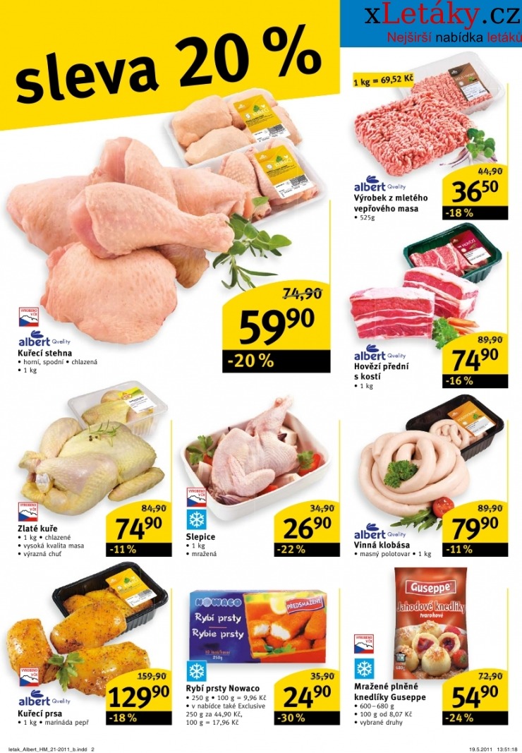 leták Albert Hypermarket leták strana 1 leták Albert Hypermarket leták strana 1