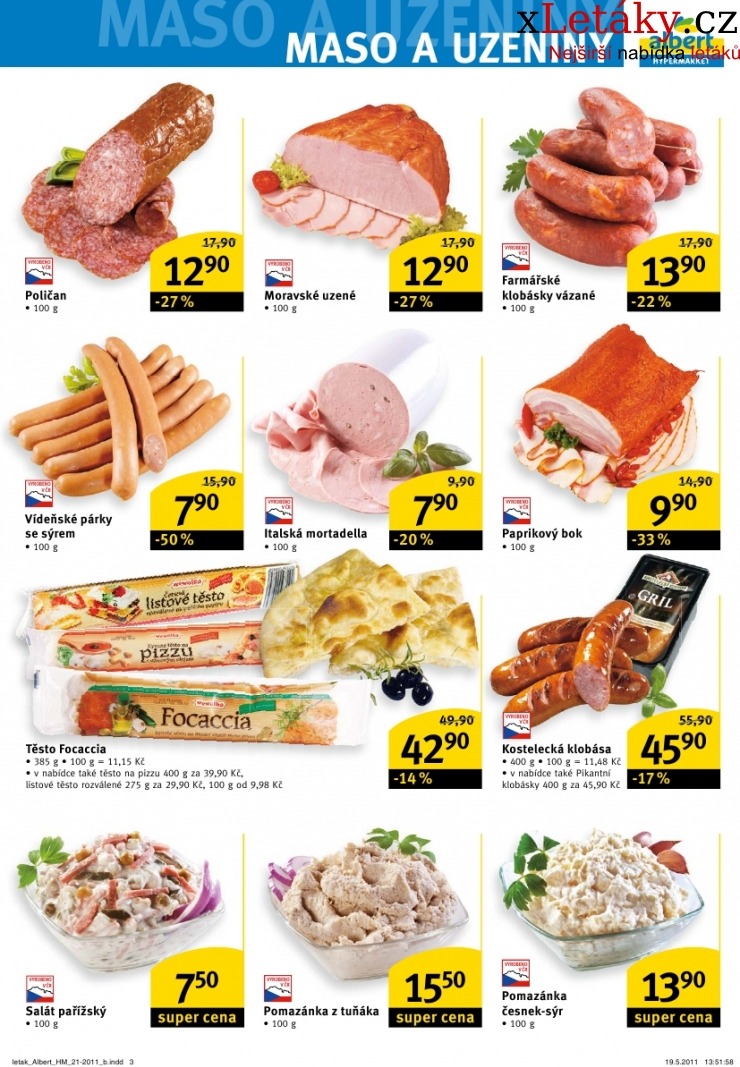 leták Albert Hypermarket leták strana 1 leták Albert Hypermarket leták strana 1