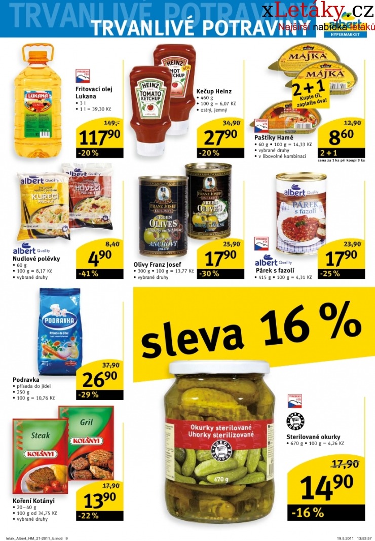 leták Albert Hypermarket leták strana 1 leták Albert Hypermarket leták strana 1