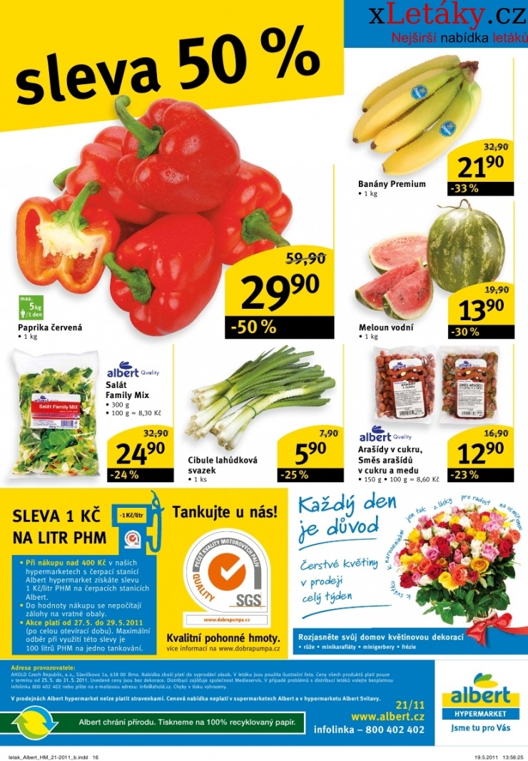 leták Albert Hypermarket leták strana 1 leták Albert Hypermarket leták strana 1