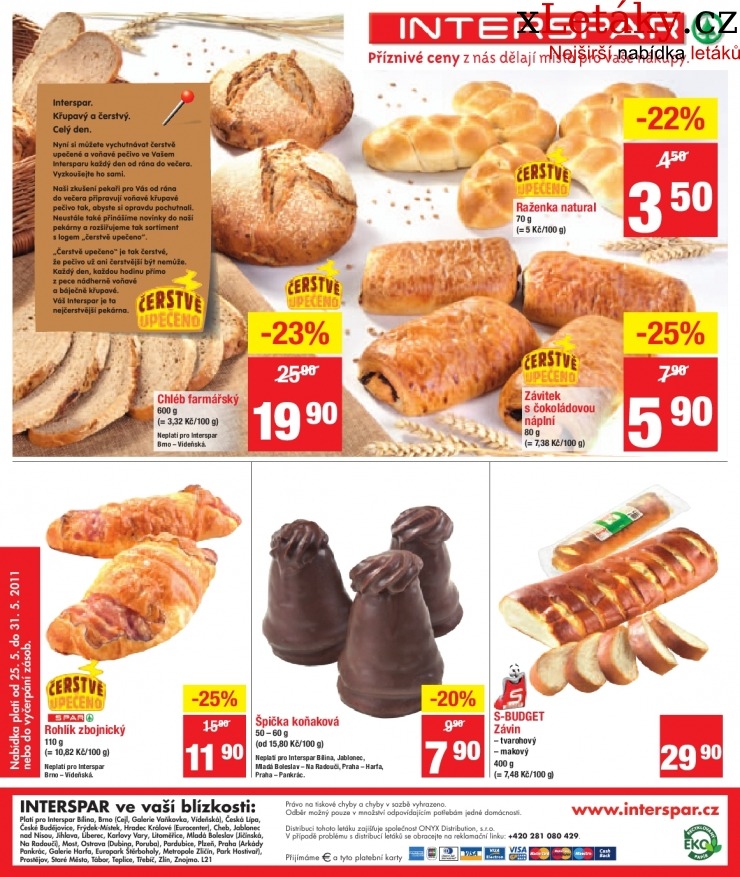 leták Interspar leták strana 1 leták Interspar leták strana 1