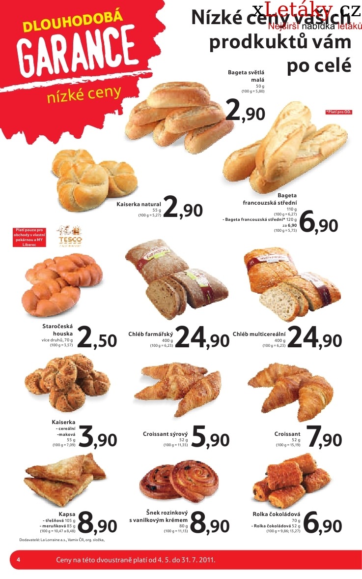 let�k Tesco aktu�ln� let�k strana 1