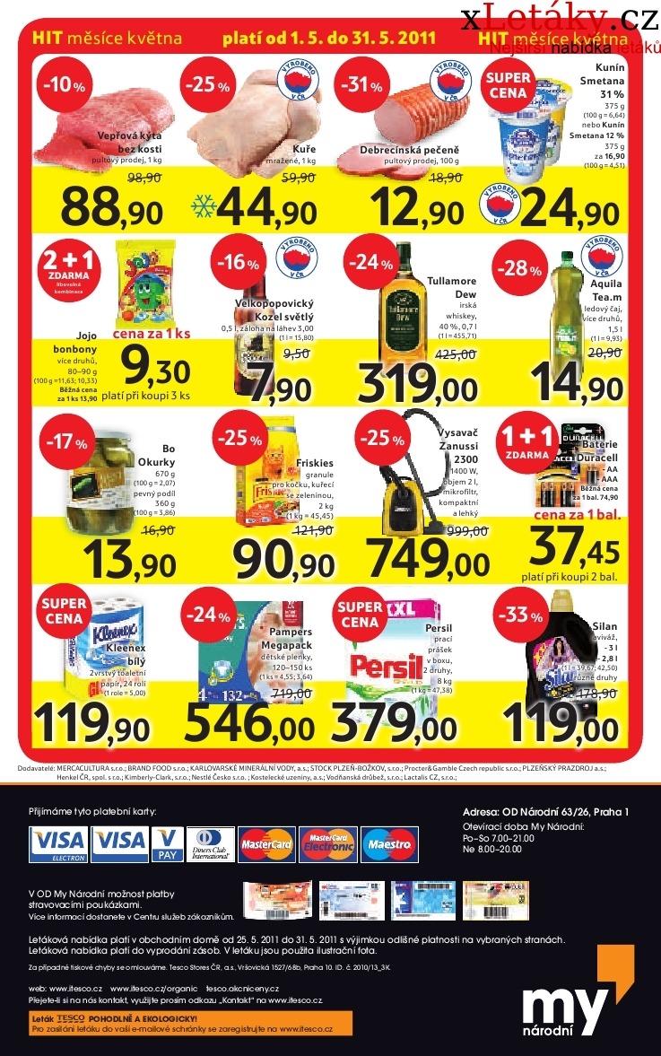leták Tesco leták strana 1 leták Tesco leták strana 1