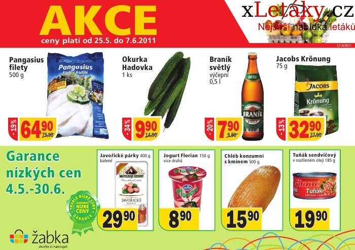 leták Žabka leták strana 1 leták Žabka leták strana 1