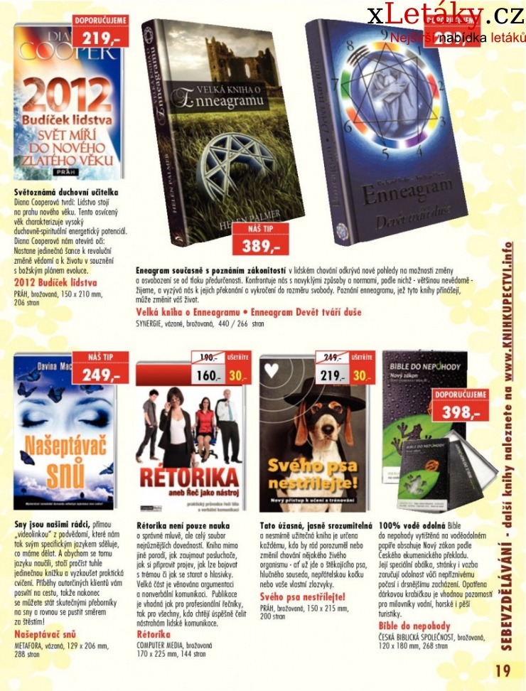 leták Rodinné knihkupectví leták strana 1 leták Rodinné knihkupectví leták strana 1