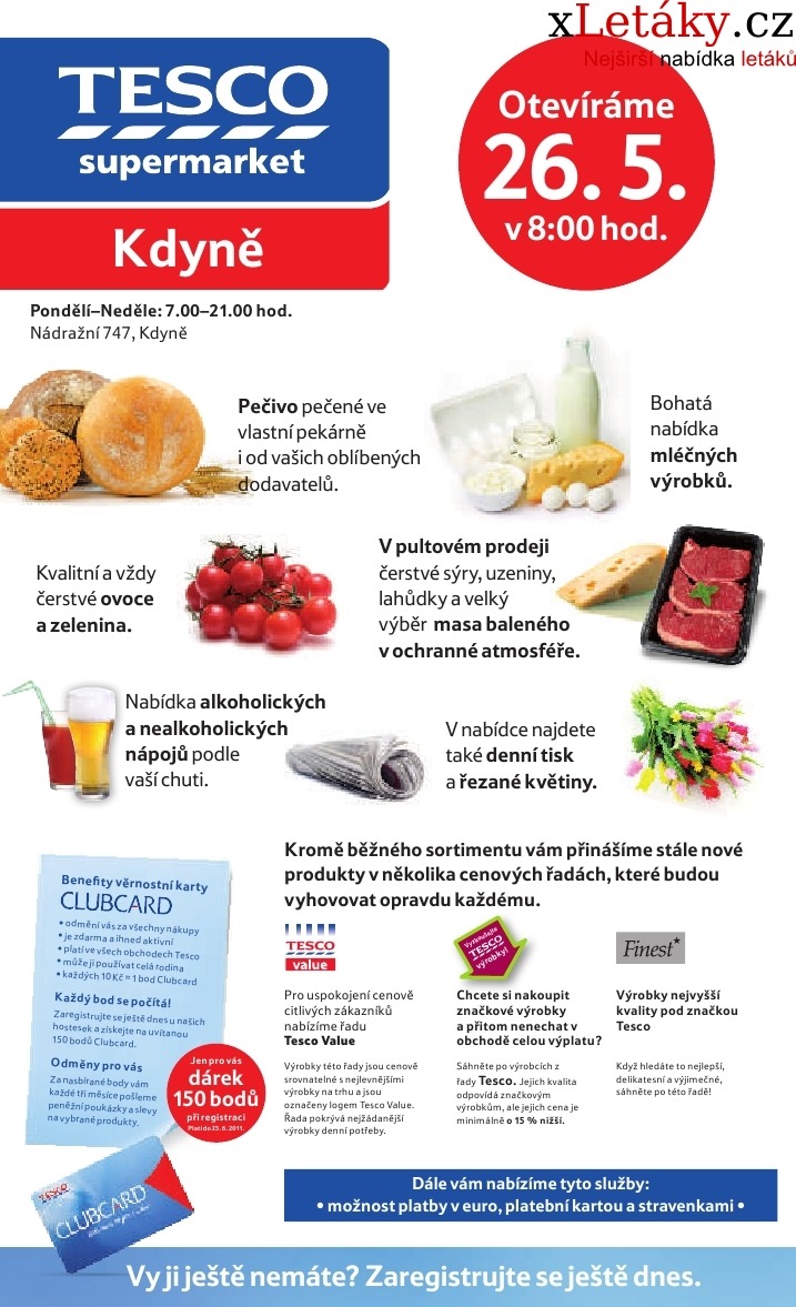 leták Tesco akční leták strana 1 leták Tesco akční leták strana 1