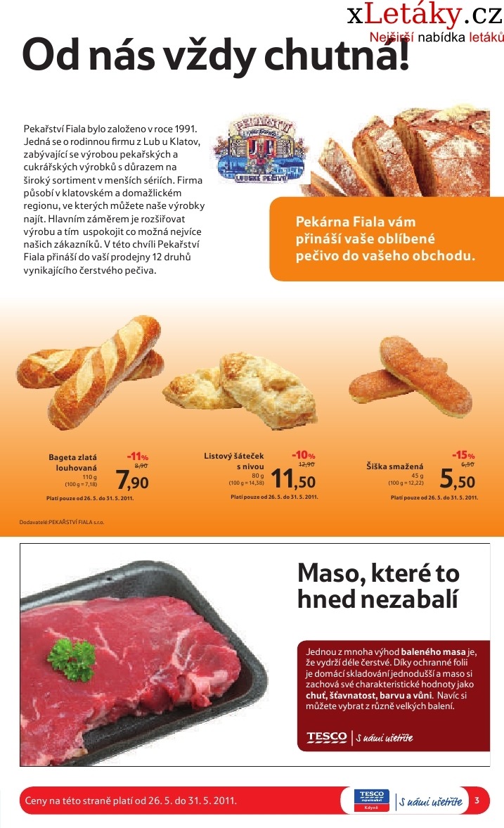 leták Tesco akční leták strana 1 leták Tesco akční leták strana 1