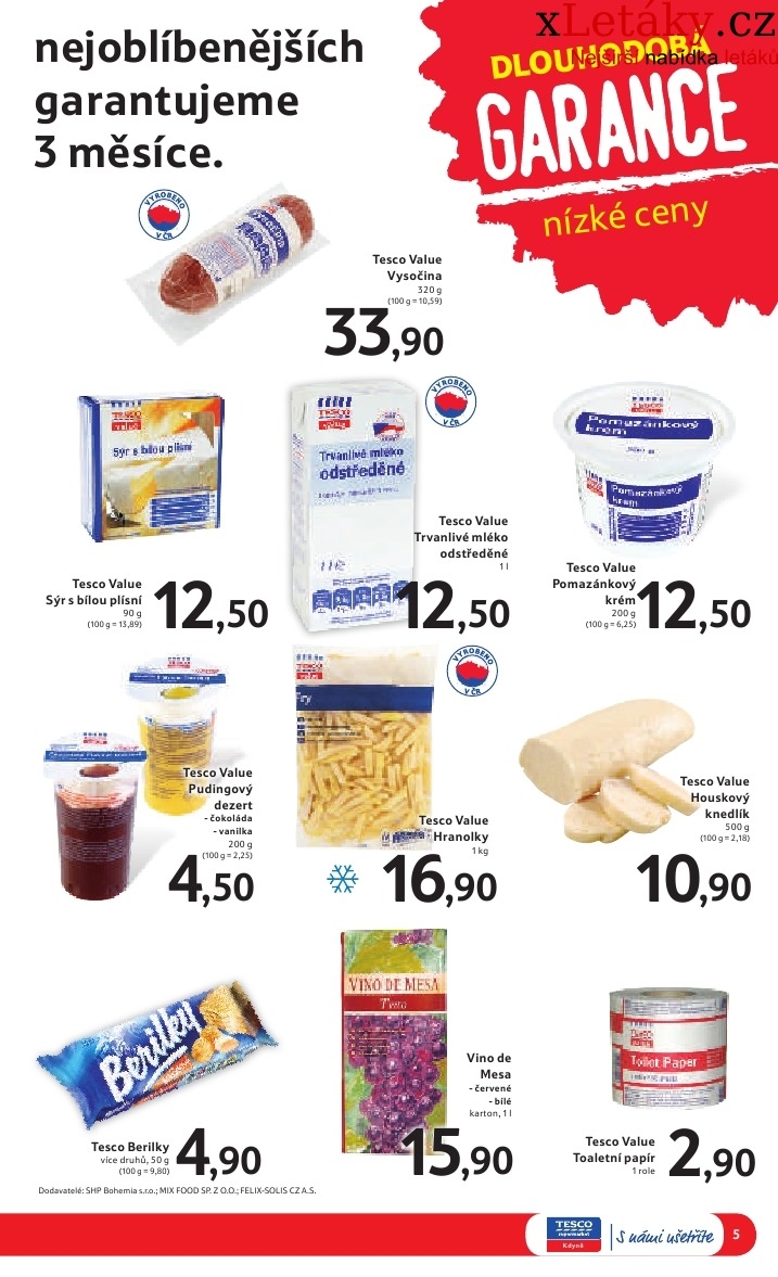 leták Tesco akční leták strana 1 leták Tesco akční leták strana 1