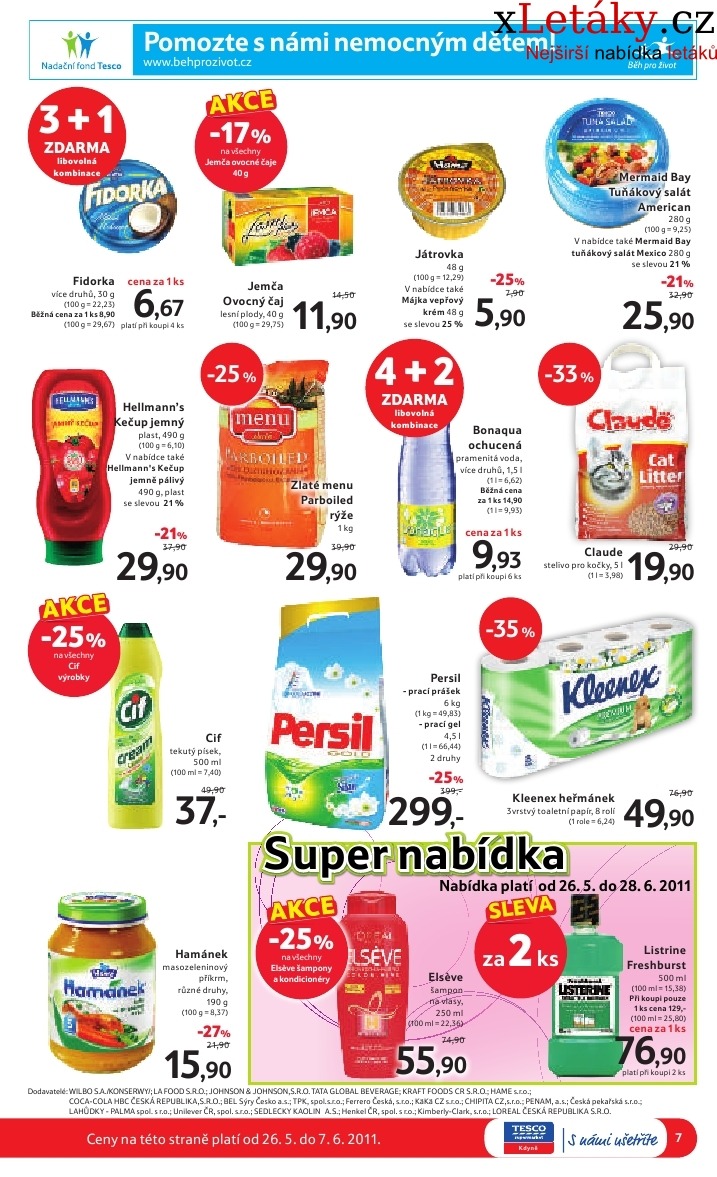 leták Tesco akční leták strana 1 leták Tesco akční leták strana 1