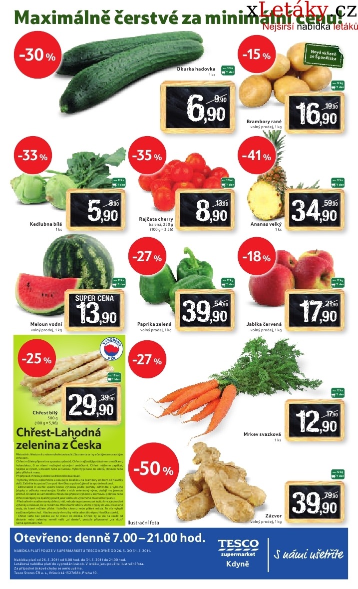 leták Tesco akční leták strana 1 leták Tesco akční leták strana 1