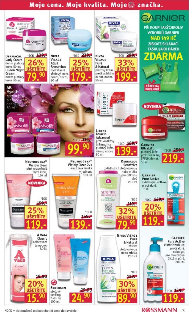 leták Rossmann strana 1 leták Rossmann strana 1