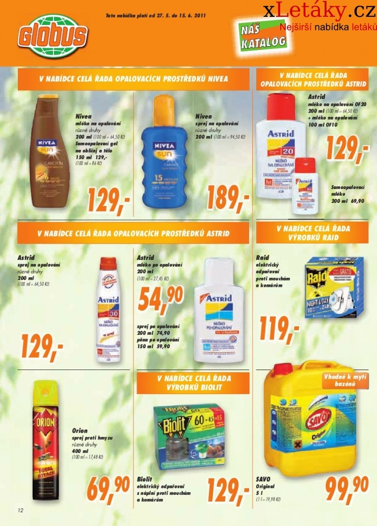 leták Globus akční leták  strana 1 leták Globus akční leták strana 1