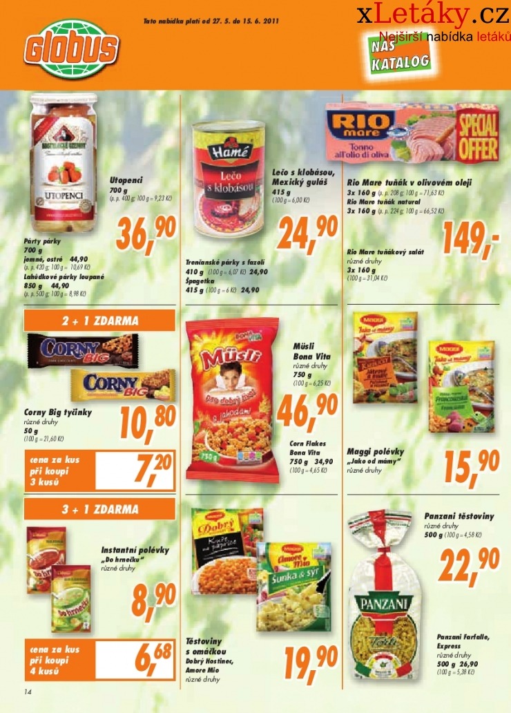 leták Globus akční leták  strana 1 leták Globus akční leták strana 1