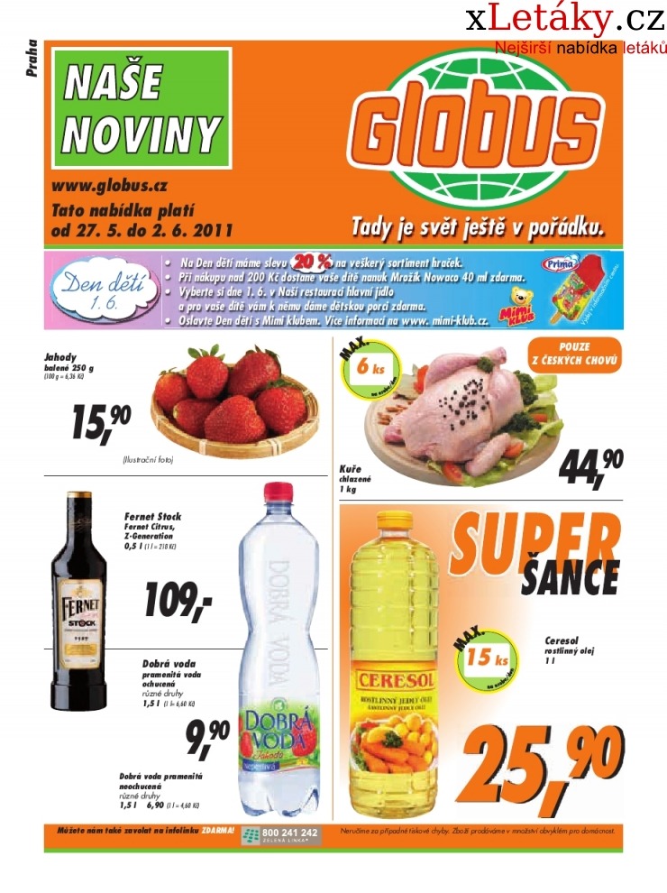 leták Globus akční leták strana 1 leták Globus akční leták strana 1