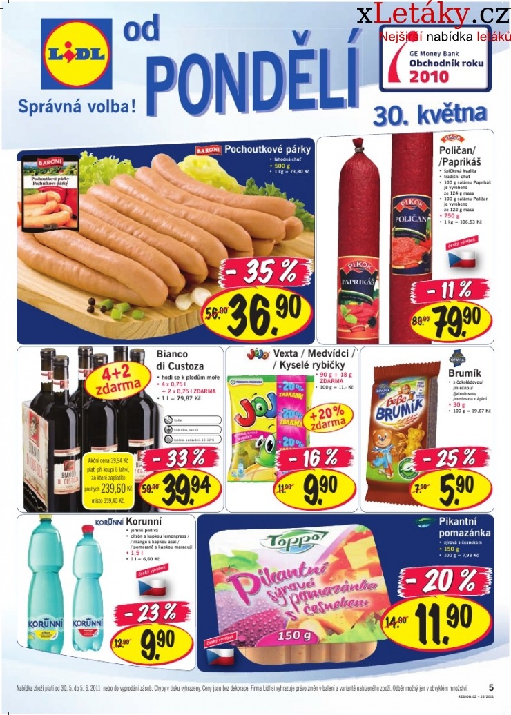 leták Lidl aktuální leták strana 1 leták Lidl aktuální leták strana 1