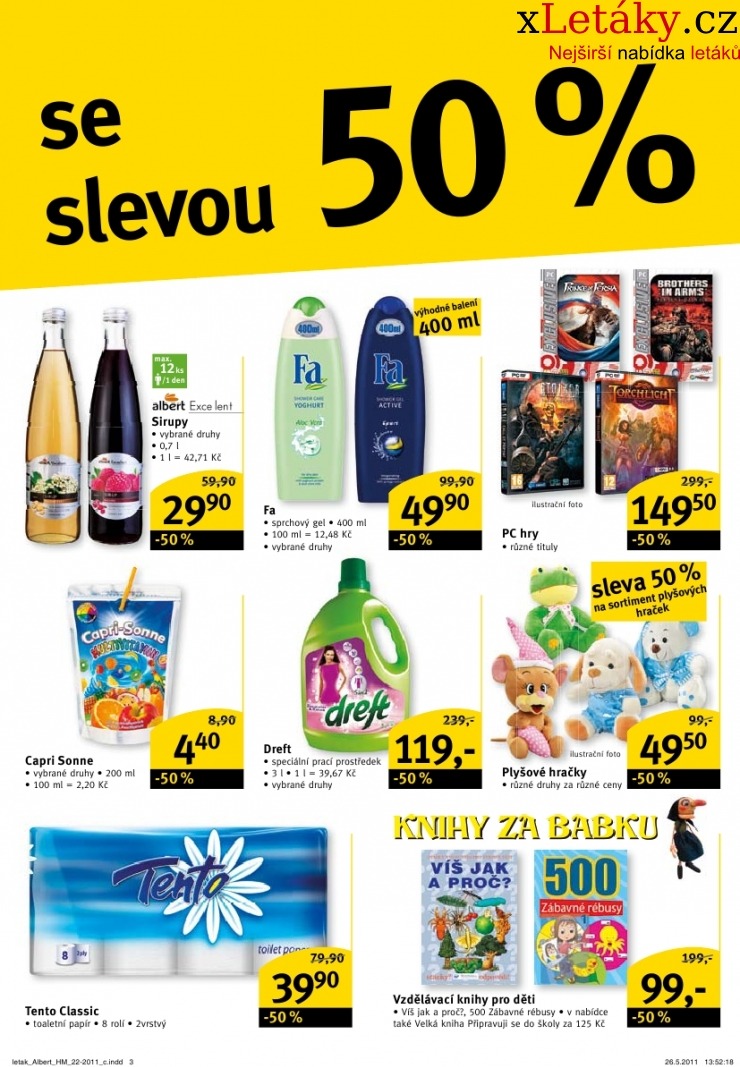 leták Albert Hypermarket leták strana 1 leták Albert Hypermarket leták strana 1
