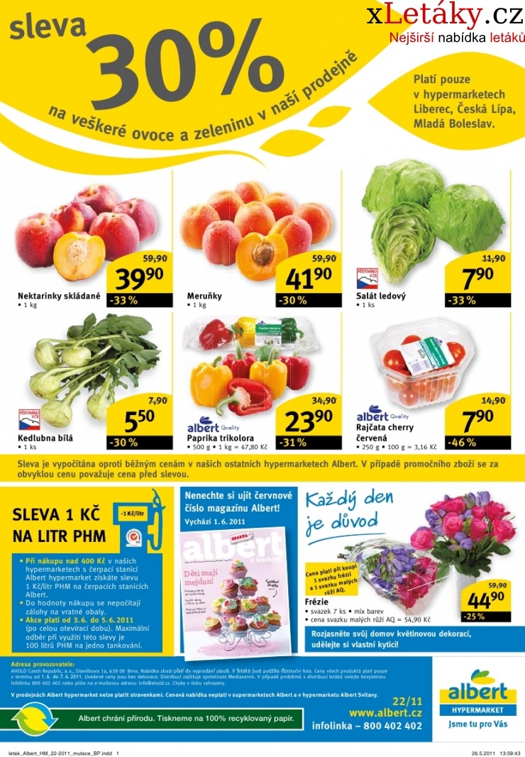 leták Albert Hypermarket leták strana 1 leták Albert Hypermarket leták strana 1
