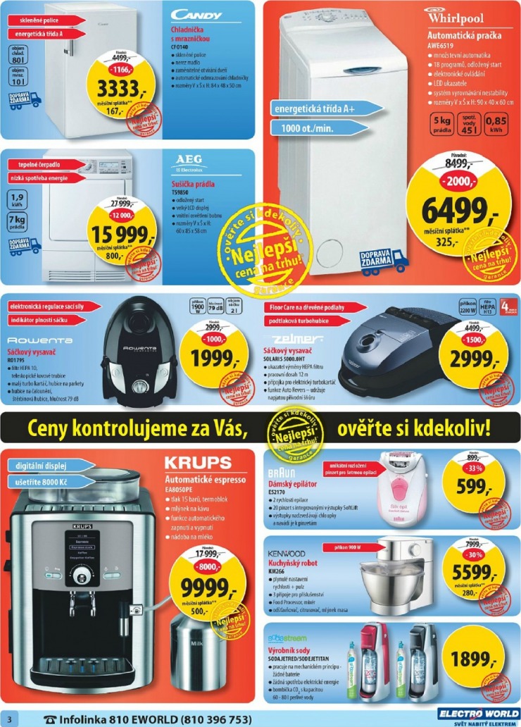 leták Electro World strana 1 leták Electro World strana 1