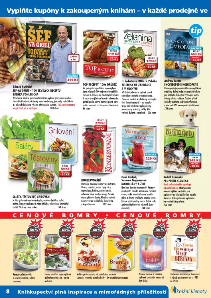 leták Knižní klenoty strana 1 leták Knižní klenoty strana 1