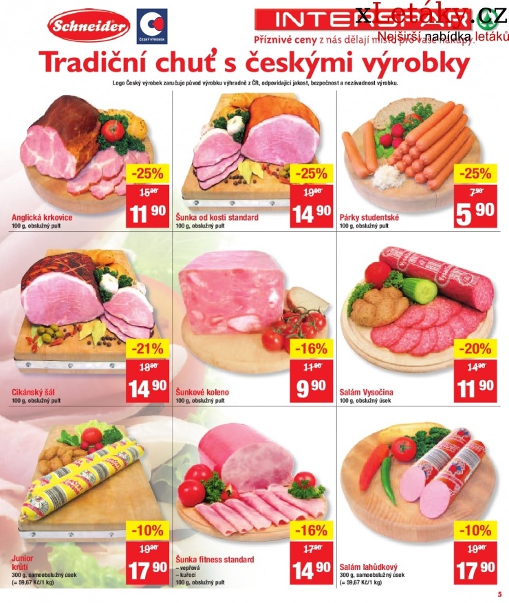 leták Interspar aktuální leták strana 1 leták Interspar aktuální leták strana 1