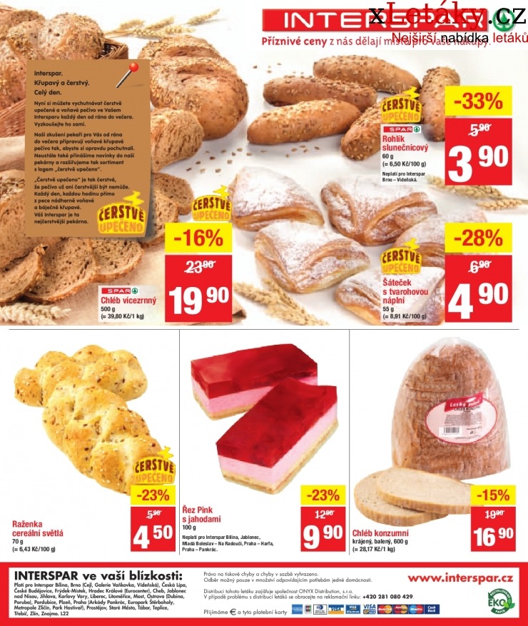 leták Interspar aktuální leták strana 1 leták Interspar aktuální leták strana 1