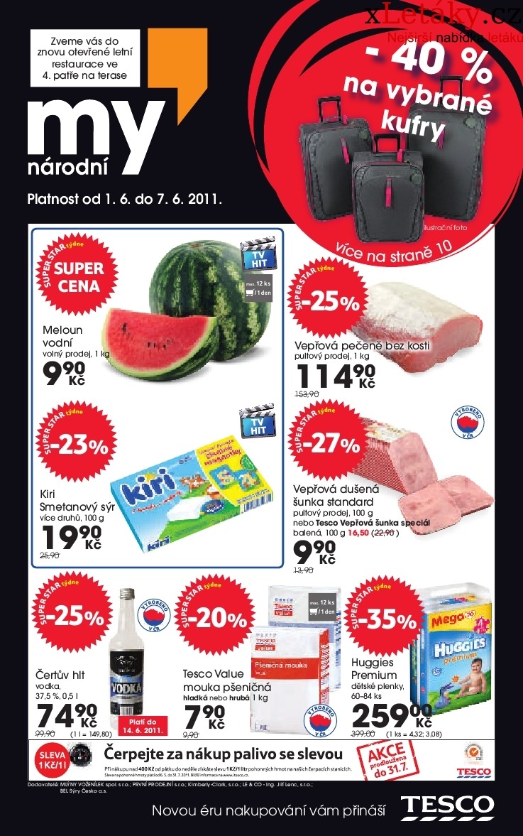 letk Tesco aktuln letk strana 1