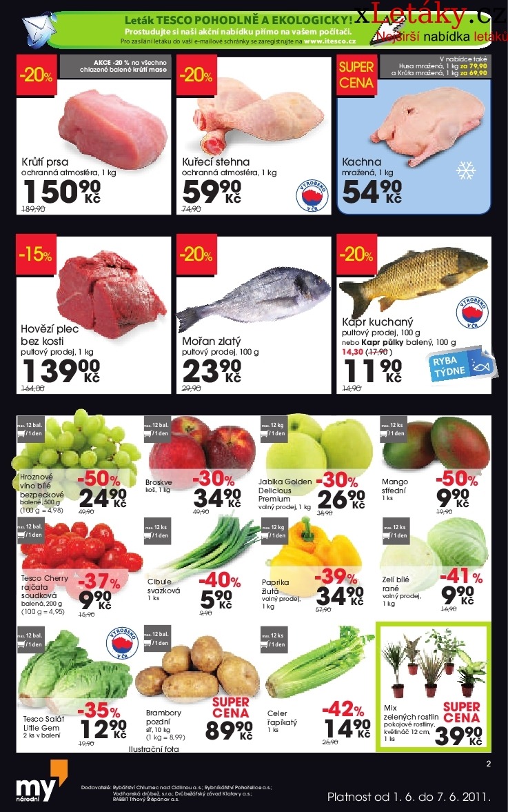 leták Tesco aktuální leták strana 1 leták Tesco aktuální leták strana 1