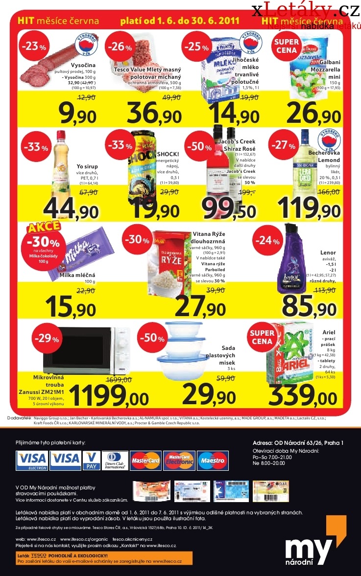 leták Tesco aktuální leták strana 1 leták Tesco aktuální leták strana 1
