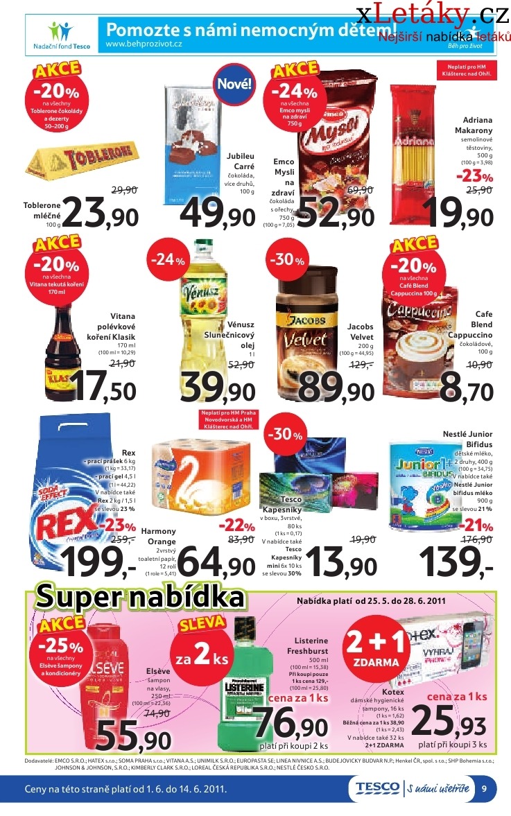 let�k Tesco ak�n� let�k strana 1