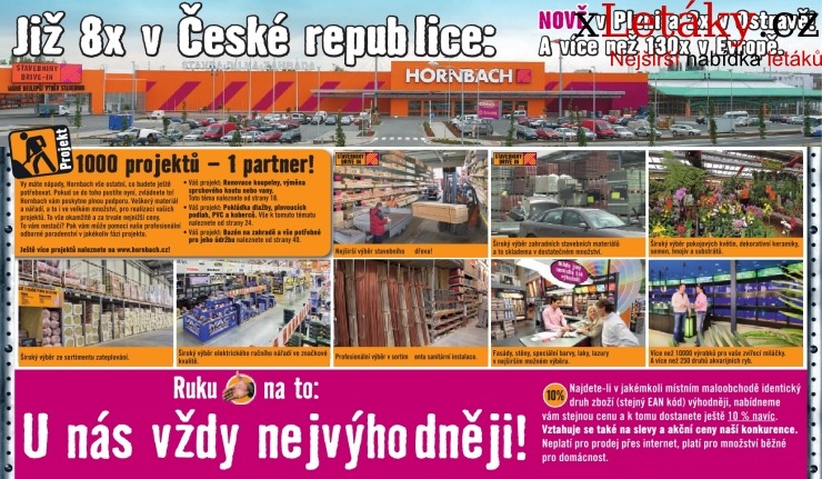 leták Hornbach aktuální leták strana 1 leták Hornbach aktuální leták strana 1