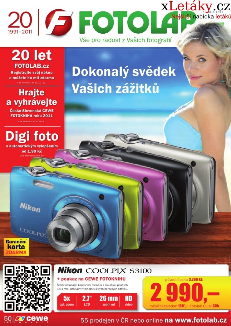 leták Fotolab akční leták strana 1 leták Fotolab akční leták strana 1