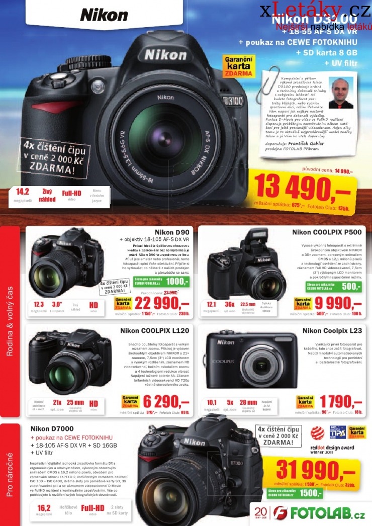 leták Fotolab akční leták strana 1 leták Fotolab akční leták strana 1