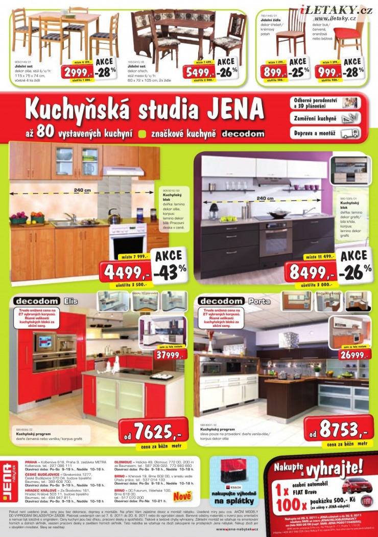 leták Jena nábytek strana 1 leták Jena nábytek strana 1