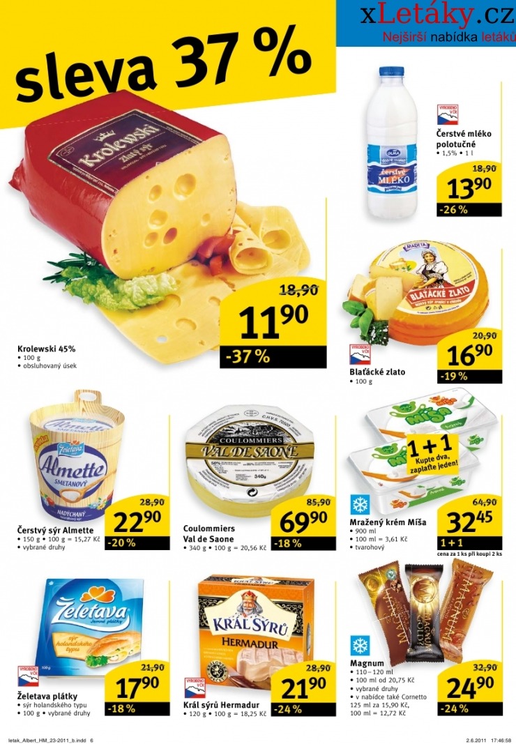 leták Albert Hypermarket leták strana 1 leták Albert Hypermarket leták strana 1