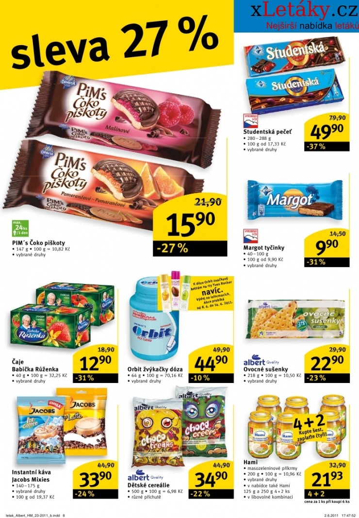 leták Albert Hypermarket leták strana 1 leták Albert Hypermarket leták strana 1