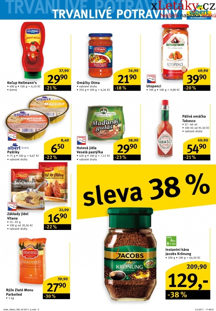 leták Albert Hypermarket leták strana 1 leták Albert Hypermarket leták strana 1