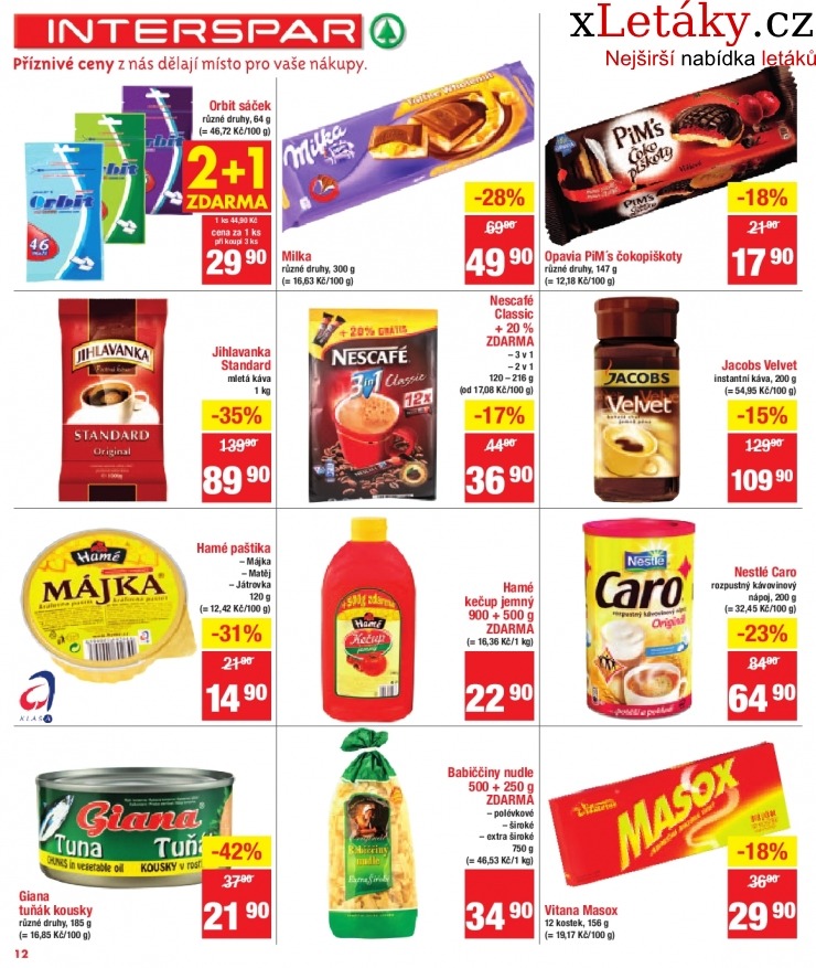 leták Interspar leták strana 1 leták Interspar leták strana 1