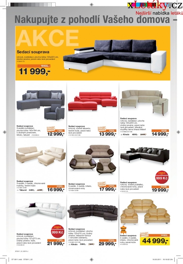 leták Leták Sconto nábytek strana 1 leták Leták Sconto nábytek strana 1