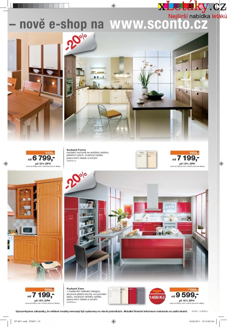 leták Leták Sconto nábytek strana 1 leták Leták Sconto nábytek strana 1